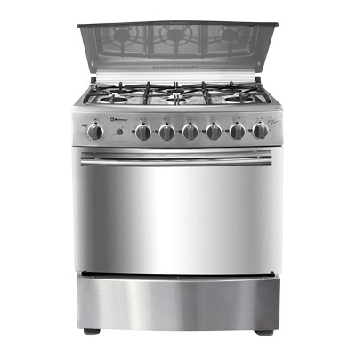 ESTUFA DE PISO 30 KOBLENZ DE ACERO INOXIDABLE