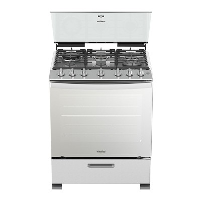 ESTUFA DE PISO 30 PULGADAS PLATA WHIRLPOOL