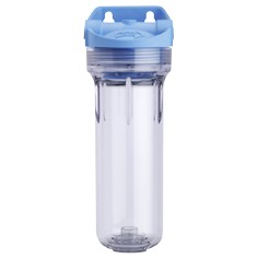 PORTAFILTRO 10" CLARO C/SOPORTE 1/2