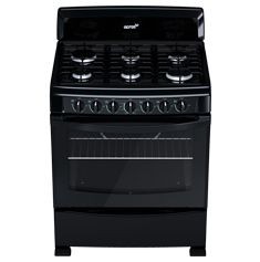 ESTUFA DE PISO 30"" NEGRA"