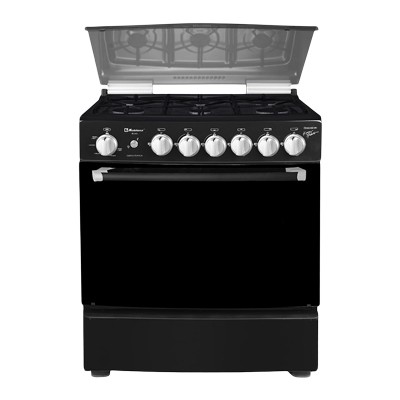 ESTUFA DE PISO 30 KOBLENZ NEGRA MATE