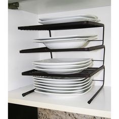 ORGANIZADOR PARA PLATOS HECHO DE METAL