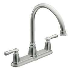 MEZCLADORA DE DOS MANERALES PARA COCINA BANBURY MO ACERO INOXIDABLE