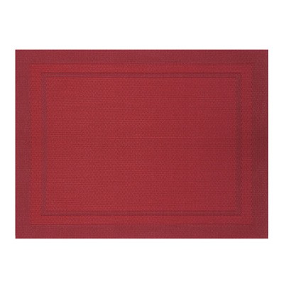 MANTEL INDIVIDUAL 45 X 31 CM ROJO