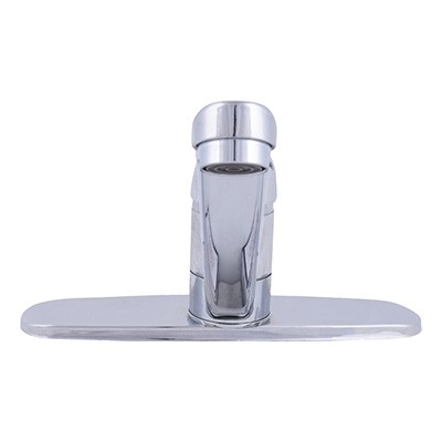 LLAVE MEZCLADORA MONOMANDO PARA FREGADERO AL PISO RUGO