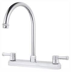 LLAVE MEZCLADORA PARA COCINA ELISA CROMO FLOWELL