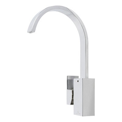 LLAVE MEZCLADORA PARA FREGADERO EMMALINE 23 CM CROMADO GLACIER BAY