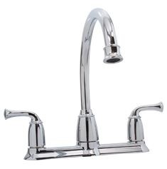 MEZCLADORA DE DOS MANERALES PARA COCINA BANBURY CROMO