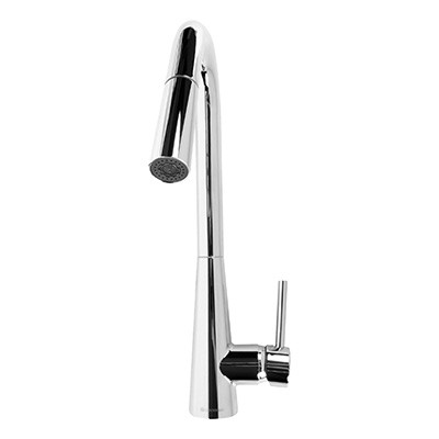 LLAVE MEZCLADORA MONOMANDO PARA FREGADERO HAVERSTOCK 9 PULGADAS CROMO GLACIER BAY
