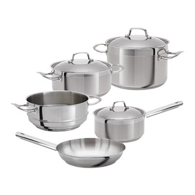 BATERIA DE COCINA ACERO INOXIDABLE 8 PZAS TEKA