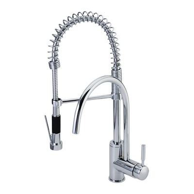 MEZCLADORA MONOMANDO DE COCINA DOBLE SALIDA