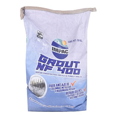 MORTERO CEMENTICIO IMPAC GRIS 30 KILOGRAMOS