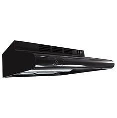 CAMPANA DE PARED 50 CM NEGRA