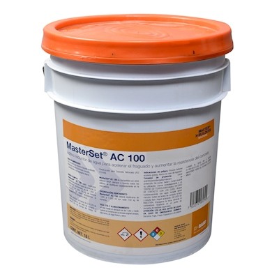 ADITIVO PLASTIFICANTE MASTERSET AC 100 BLANCO 18 L