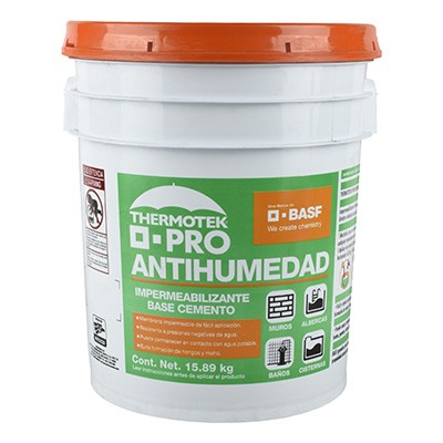 IMPERMEABILIZANTE BASE CEMENTO THERMOTEK GRIS LÍQUIDO