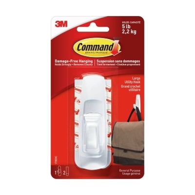 3M COMMAND GANCHO GRANDE COLOR BLANCO