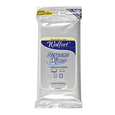 TOALLITAS HÚMEDAS PARA PANTALLAS 10 PIEZAS