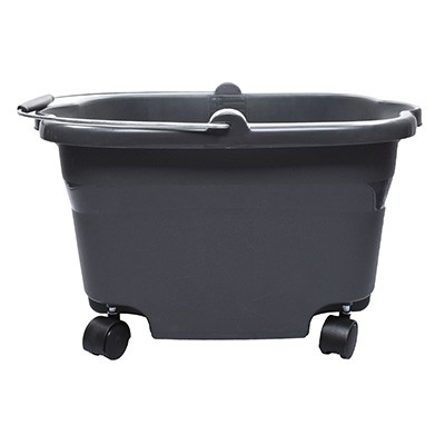 CUBETA CON RUEDAS GRIS DE 18.9 L