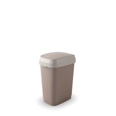 BOTE DE BASURA DUAL CON TAPA OSCILANTE 25 L ARENA