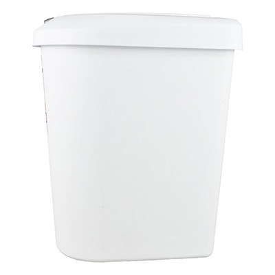 CONTENEDOR DE BASURA 28 L BLANCO