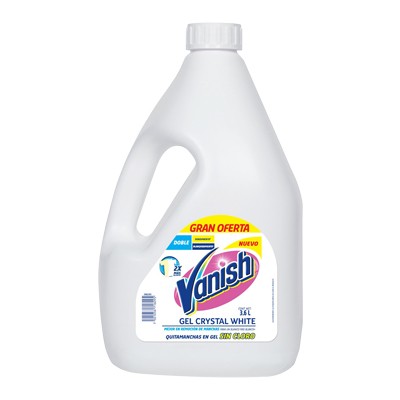 DETERGENTE VANISH WHITE GEL 3.6 L