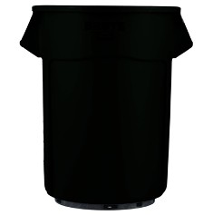 BOTE DE BASURA CON TAPA BRUTE 121 L NEGRO
