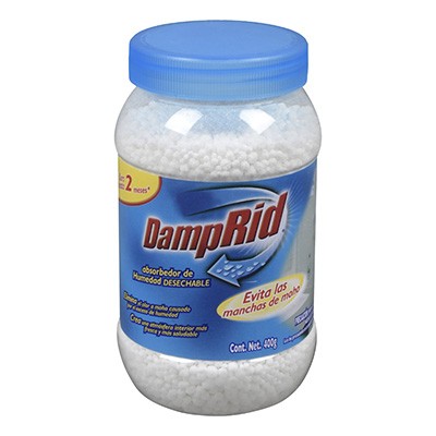 ABSORBEDOR DE HUMEDAD SIN FRAGANCIA 400 GR BLANCO