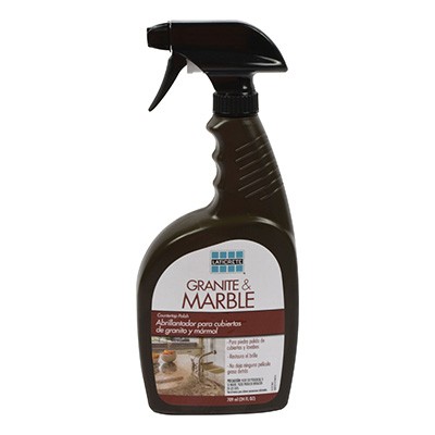 ABRILLANTADOR PARA CUBIERTAS DE GRANITO Y MÁRMOL DE 709 ML CAFÉ