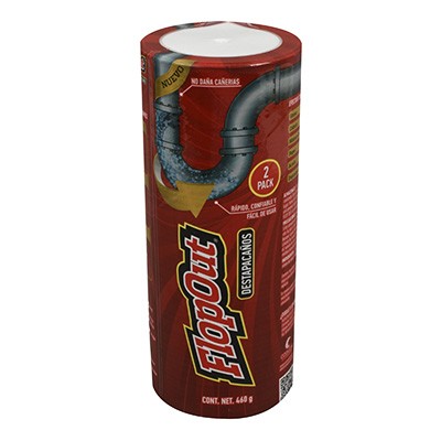 DESTAPACAÑOS POLVO ROJO 460 GR