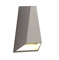 PYRAMID ARBOTANTE P/EXTERIOR LED 2W GRIS