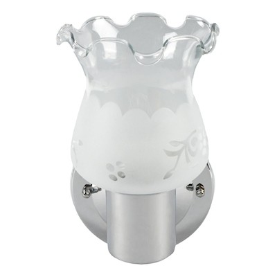 LÁMPARA PARA PARED INCANDESCENTE 19.7 X 12.1 CM BLANCO