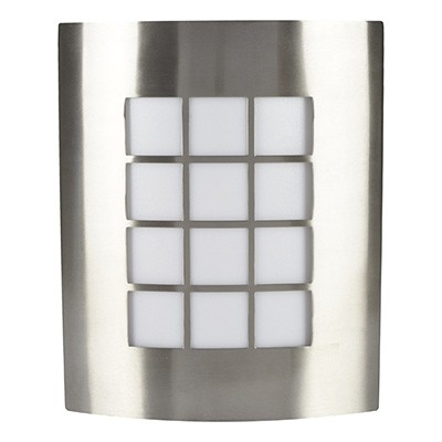 LUMINARIO EXTERIOR CITY DE 22 X 28 CM GRIS HAMPTON BAY