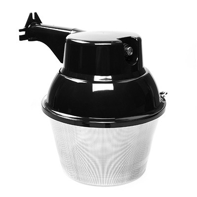 LUMINARIO SUBURBANO FLUORESCENTE 17.5 X 35 CM NEGRO LUZ FRÍA