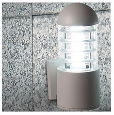 ARBOTANTE ALUMINIO E26 GRIS