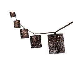 10 LUCES CON PANTALLA METAL