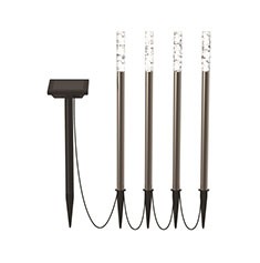 4-PACK ESTACAS SOLARES 3 LÚMENES