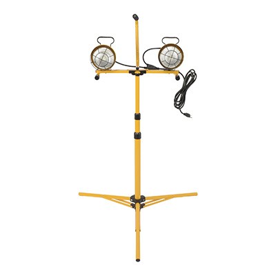 LÁMPARA DE TRABAJO TRIPLE 2 LUCES 120W