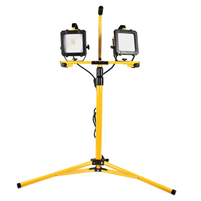 LÁMPARA DE TRABAJO CON 2 LUCES LED 600 W