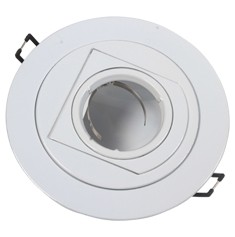 LUMINARIO EMPOTRADO ORIENTABLE BLANCO