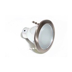 LUMINARIO EMPOTRADO FIJO 5" E26 NÍQUEL