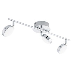 LUMINARIO LED DE RIEL 3 LUCES SALTO