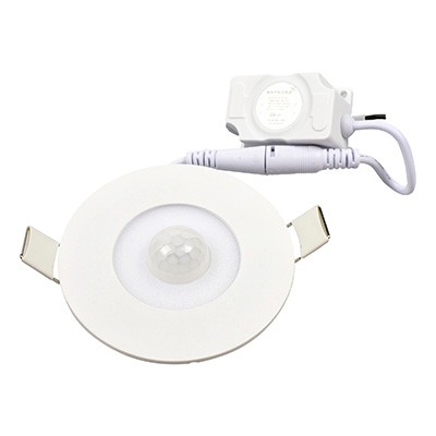 LUMINARIO PARA EMPOTRAR INTERIOR LUZ BLANCA NEUTRA 4 WATTS