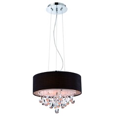 COLGANTE MILLBROOK 2 LUCES CROMO