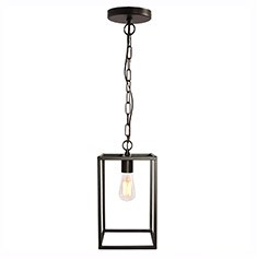 COLGANTE CUADRADO ORIOL CON 1 LUZ DECOR LIVING