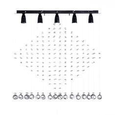 CANDIL DE CRISTAL WILL ROMBO 5 LUCES