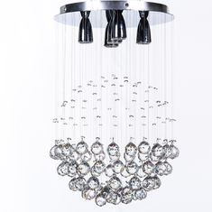 CANDIL DE CRISTAL WILL ESFERA 5 LUCES