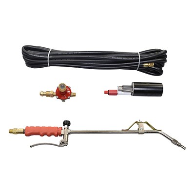 SOPLETE APLICADOR PARA GAS BUTANO Y PROPANO PLATA 70 CM