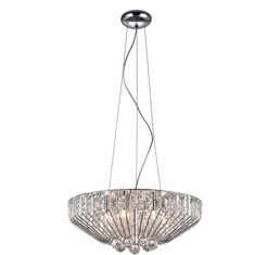 COLGANTE DE CRISTAL 6 LUCES