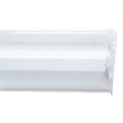 ENVOLVENTE DE ACRÍLICO PARA INTERIOR BLANCO BALASTRO T8 122 X 21 CM