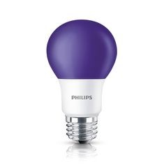 FOCO LED A19 PHILIPS 8 W MORADO